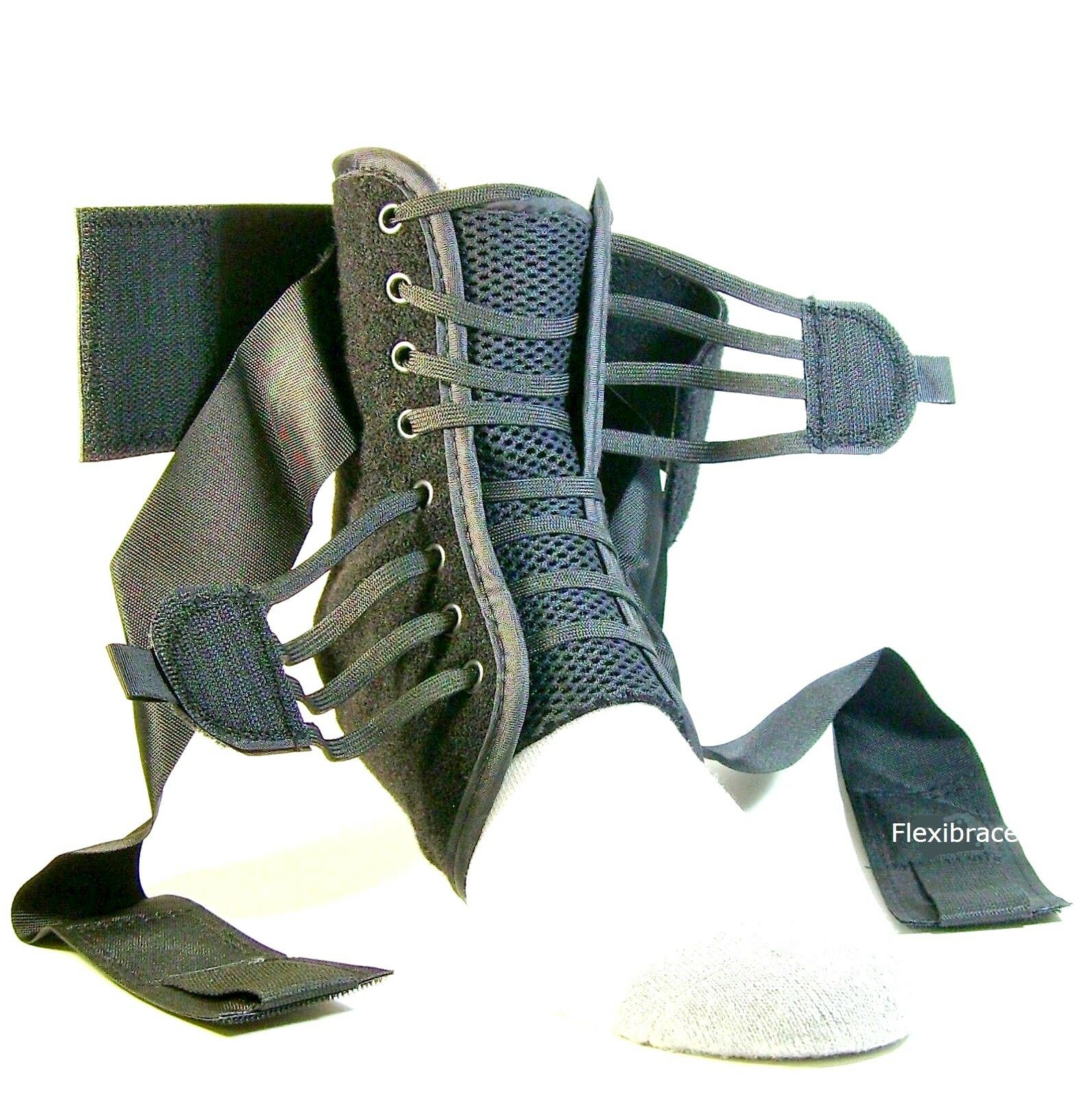 Ankle Brace Support Guard Orthosis Fastlacer New By Flexibrace