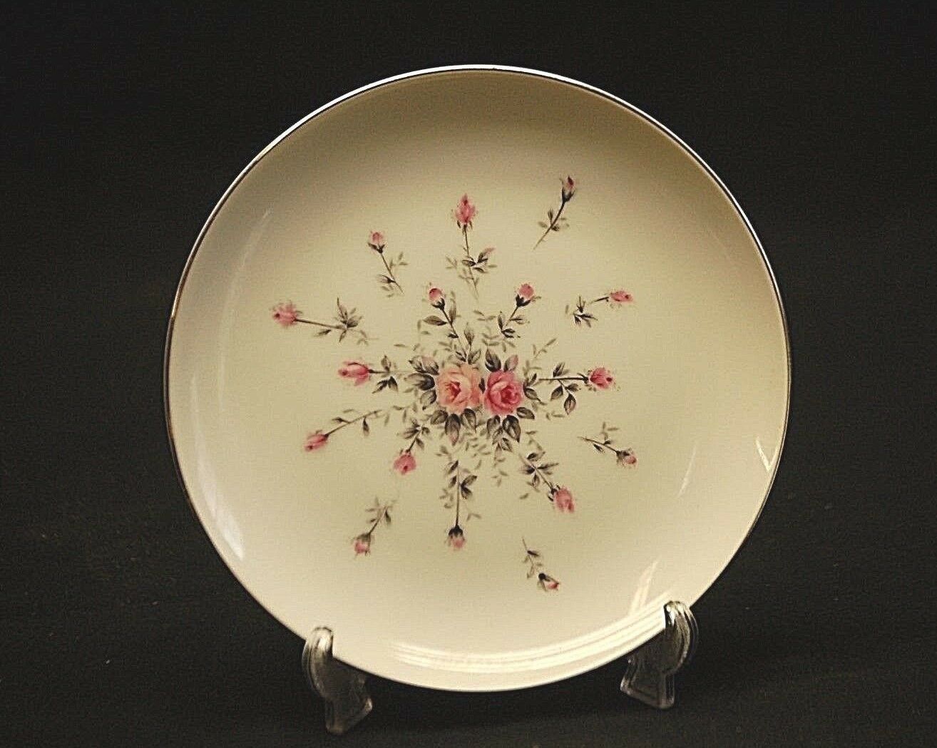 Old Vintage 6-3/8" Bread & Butter Plate Rosebud By Harmony House No 3534 Japan